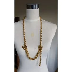 Chanel Sautoirs Doré -Collier Soldes 10847 4