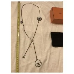 Hermès Crazy Caleche Noir Doré -Collier Soldes 120040 5