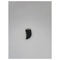 Autre Marque Charme / Pendentif En Galuchat Bleu Marine -Collier Soldes 146822 3