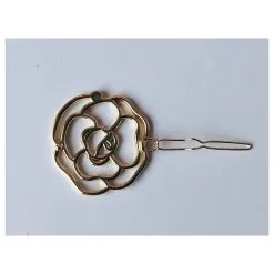 Chanel Camélia De Tête Doré -Collier Soldes 153456 5