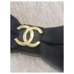 Chanel Accessoires Pour Cheveux Noir Doré 8 Chanel Accessoires Pour Cheveux Noir Doré -Collier Soldes 154106 3
