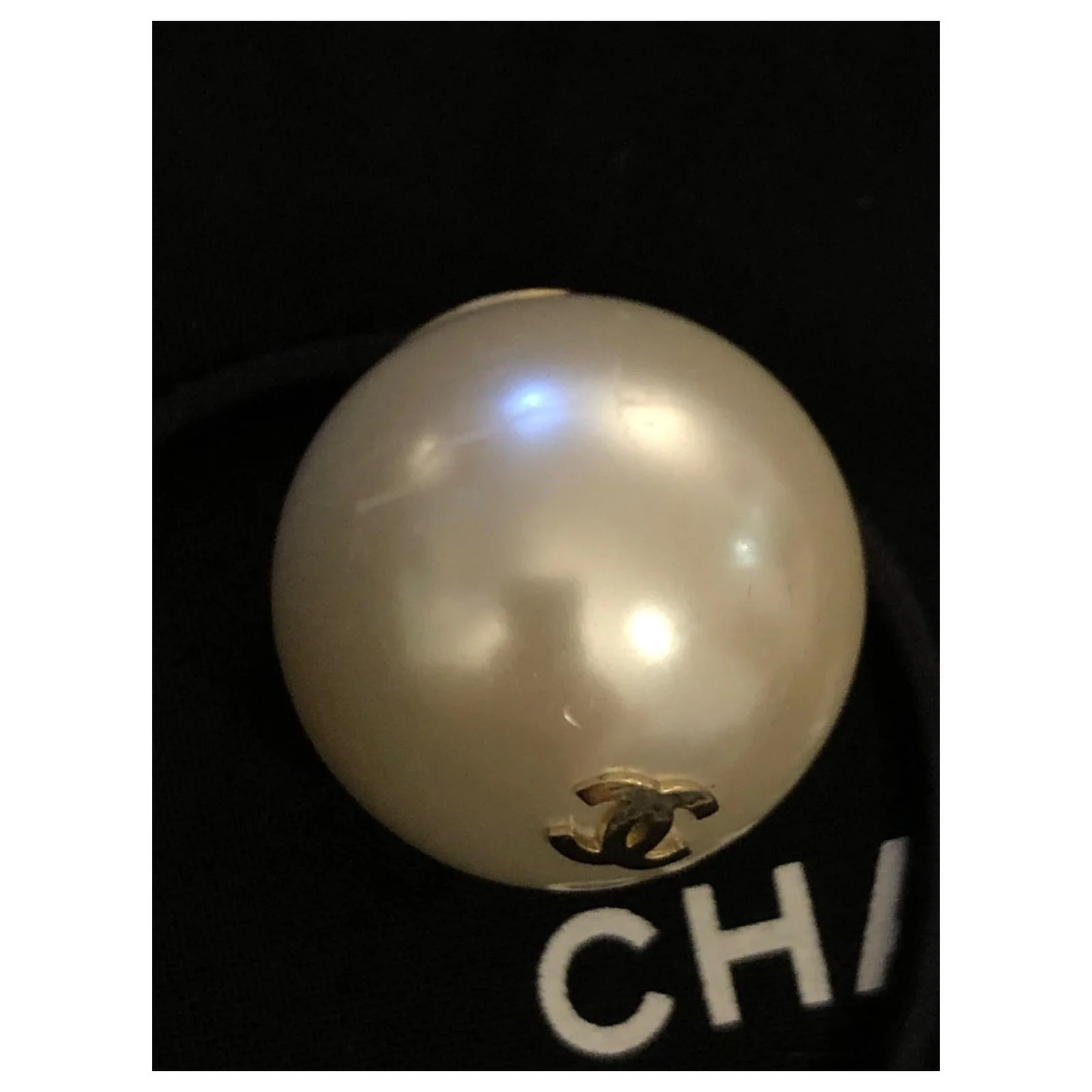 Chouchou Chanel Blanc 3 Chouchou Chanel Blanc – Image 3