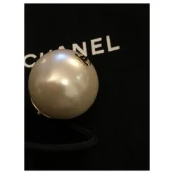 Chouchou Chanel Blanc 10 Chouchou Chanel Blanc -Collier Soldes 169016 4