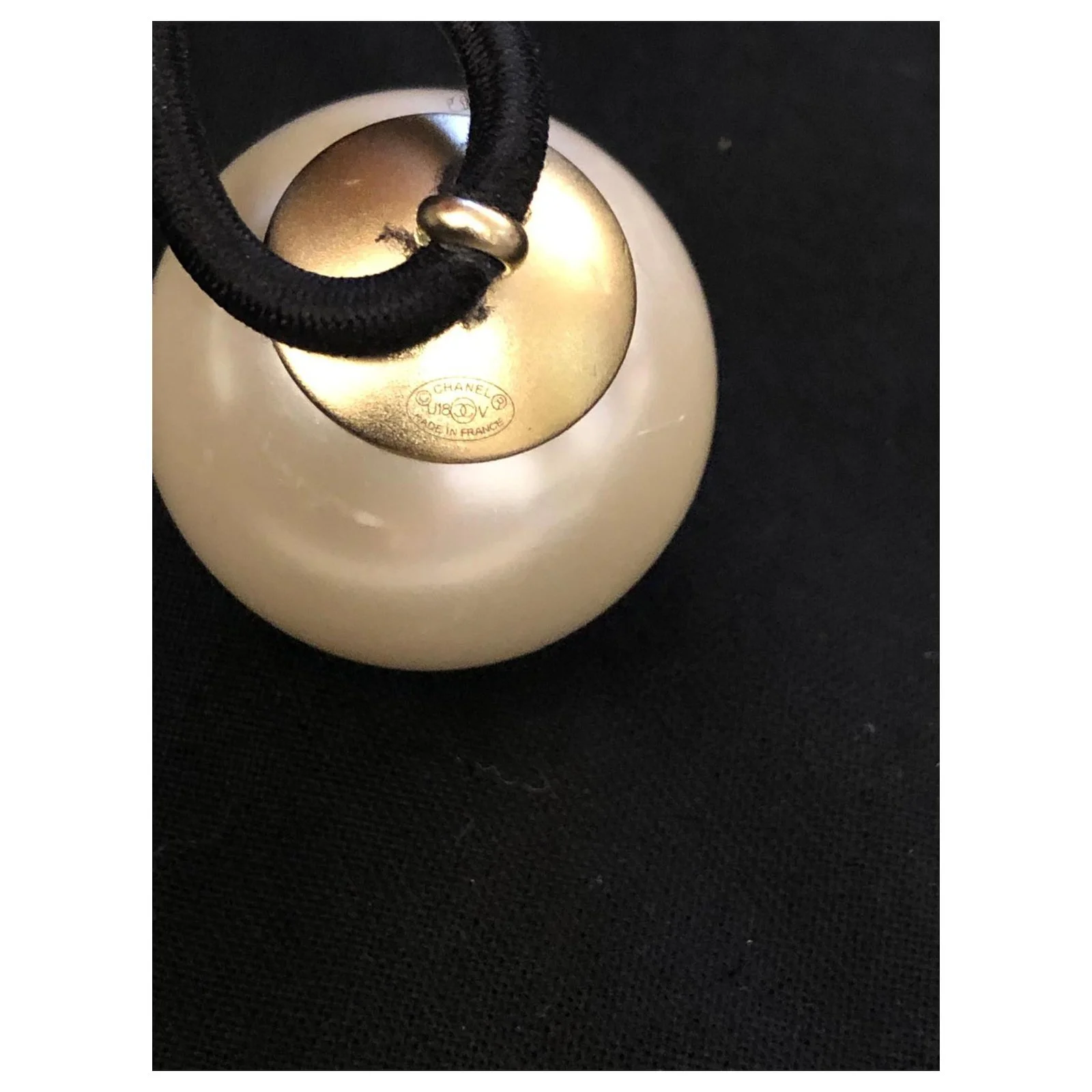 Chouchou Chanel Blanc 6 Chouchou Chanel Blanc – Image 6