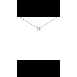 Collier C De Cartier Argenté -Collier Soldes 18045 3
