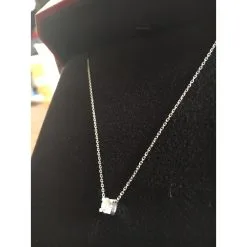 Collier C De Cartier Argenté -Collier Soldes 18045 5