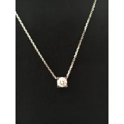 Collier C De Cartier Argenté -Collier Soldes 18045 6