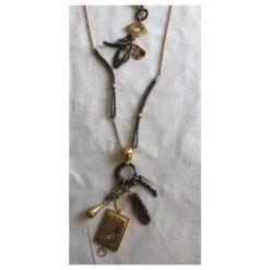 Reminiscence Sautoir Réminiscence , 3 Sautoirs En Un Multicolore -Collier Soldes 190465 3