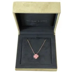 Van Cleef & Arpels 2021 Pendentif Vacances Or Rose Diamant Rhodonite