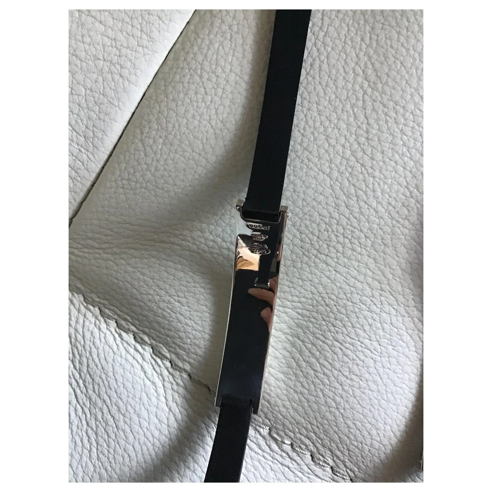 Collier Et Bracelet Gucci Blanc 7 Collier Et Bracelet Gucci Blanc – Image 7