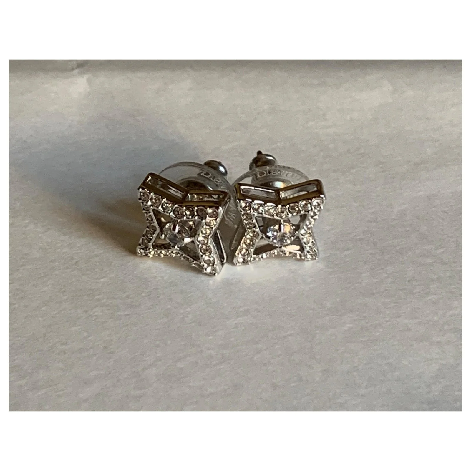 Swarovski Ensemble De Cristal Plaqué Argent Bijouterie Argentée 2 Swarovski Ensemble De Cristal Plaqué Argent Bijouterie Argentée – Image 2