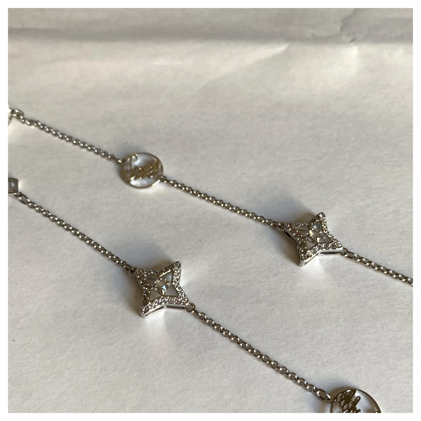 Swarovski Ensemble De Cristal Plaqué Argent Bijouterie Argentée 4 Swarovski Ensemble De Cristal Plaqué Argent Bijouterie Argentée – Image 4