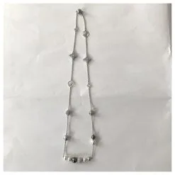 Swarovski Ensemble De Cristal Plaqué Argent Bijouterie Argentée 14 Swarovski Ensemble De Cristal Plaqué Argent Bijouterie Argentée -Collier Soldes 215679 5