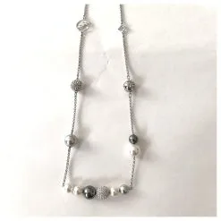 Swarovski Ensemble De Cristal Plaqué Argent Bijouterie Argentée 15 Swarovski Ensemble De Cristal Plaqué Argent Bijouterie Argentée -Collier Soldes 215679 6