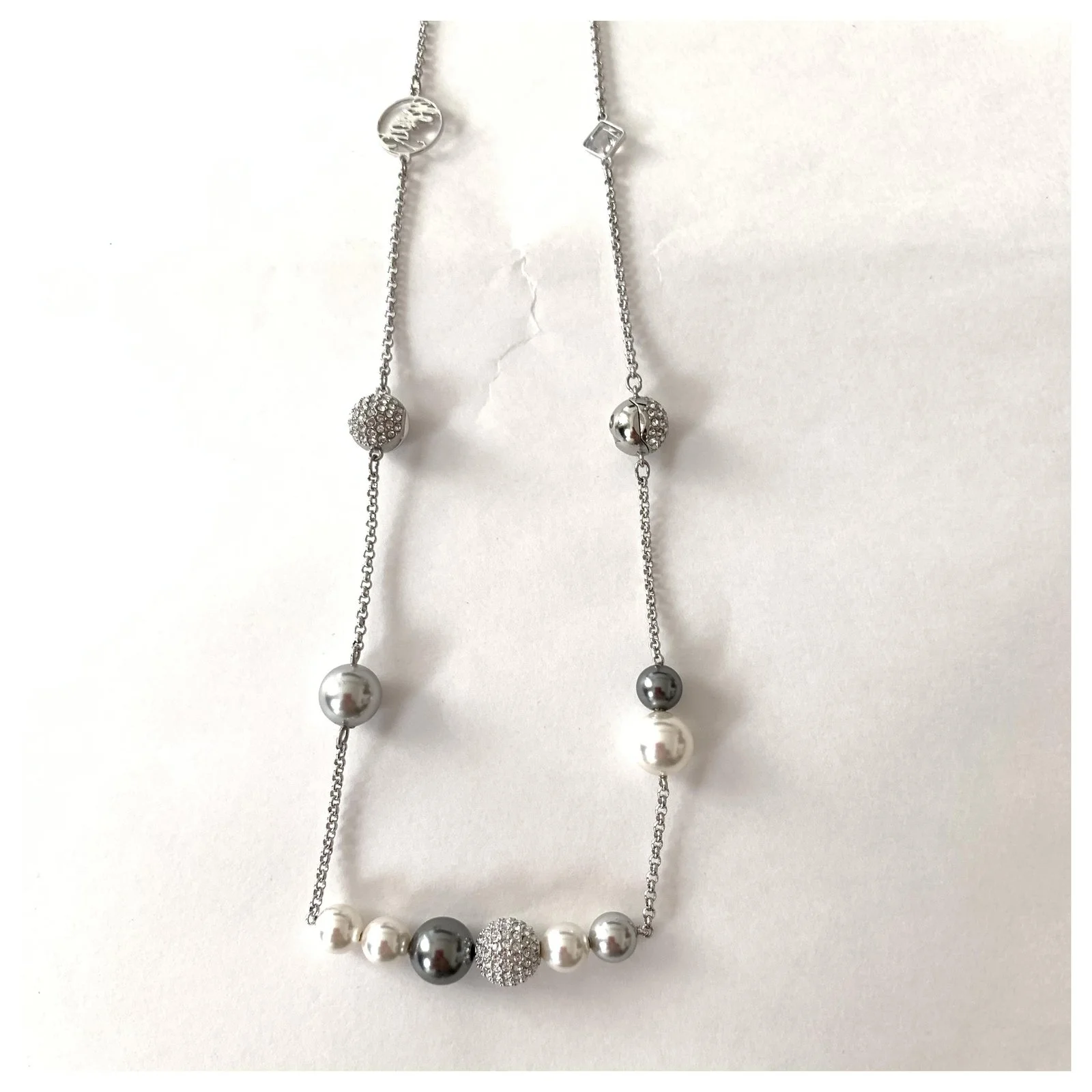 Swarovski Ensemble De Cristal Plaqué Argent Bijouterie Argentée 6 Swarovski Ensemble De Cristal Plaqué Argent Bijouterie Argentée – Image 6