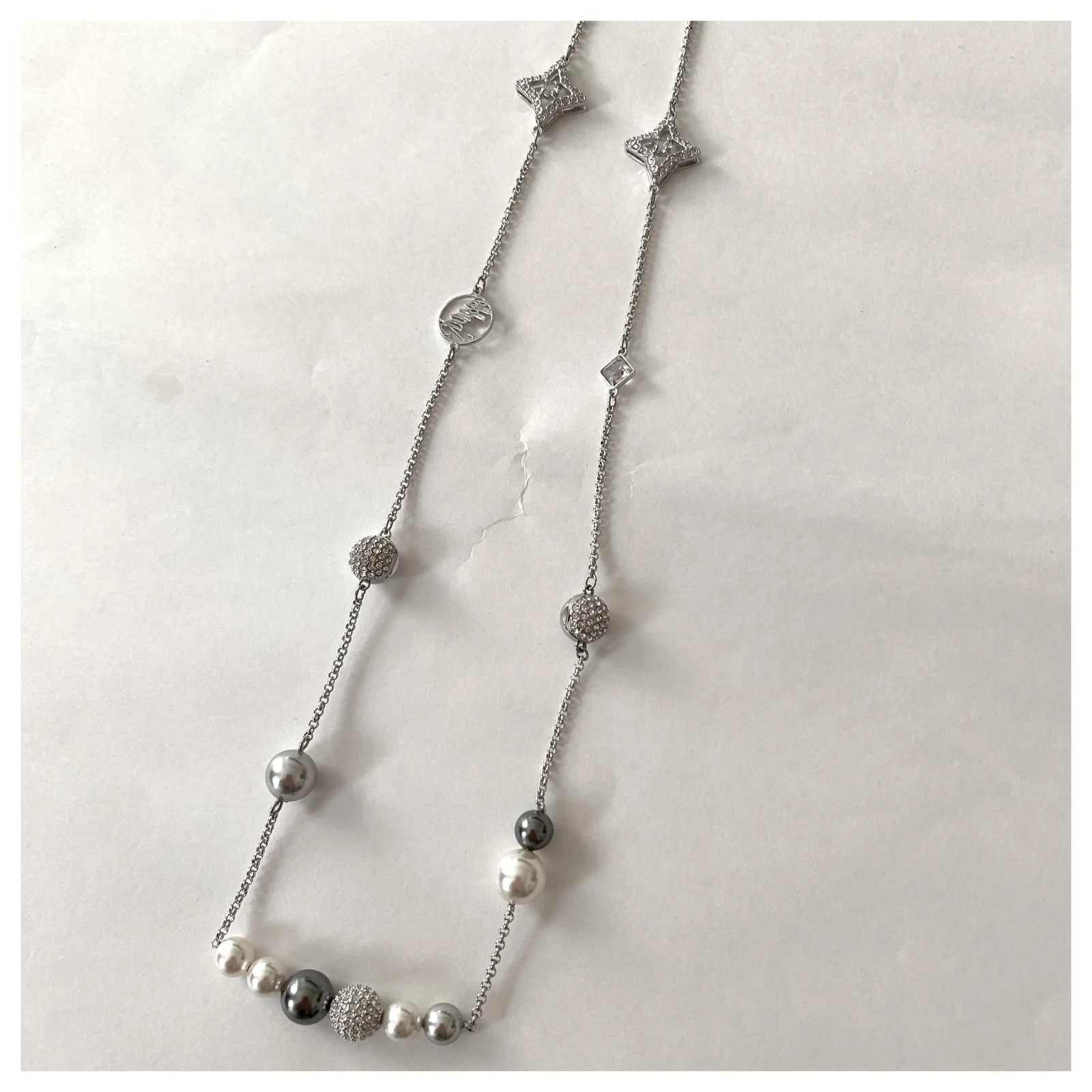 Swarovski Ensemble De Cristal Plaqué Argent Bijouterie Argentée 8 Swarovski Ensemble De Cristal Plaqué Argent Bijouterie Argentée – Image 8