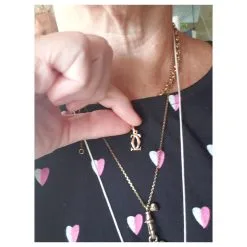 Cartier CC En Or Jaunec 750/000 Doré 11 Cartier CC En Or Jaunec 750/000 Doré -Collier Soldes 225988 6