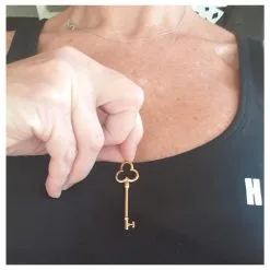 Tiffany & Co. Tiffany & Co Clef Trefoil Doré -Collier Soldes 238237 3