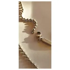 Yves Saint Laurent Double Coeurs Argenté -Collier Soldes 240177 3