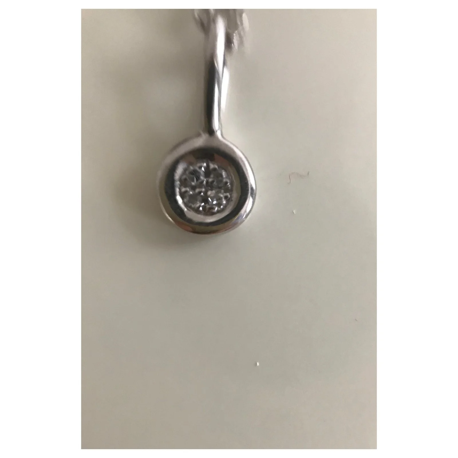 Djula Pendentif Et Chaine Solitaire. Bague Solitaire Argenté 3 Djula Pendentif Et Chaine Solitaire. Bague Solitaire Argenté – Image 3