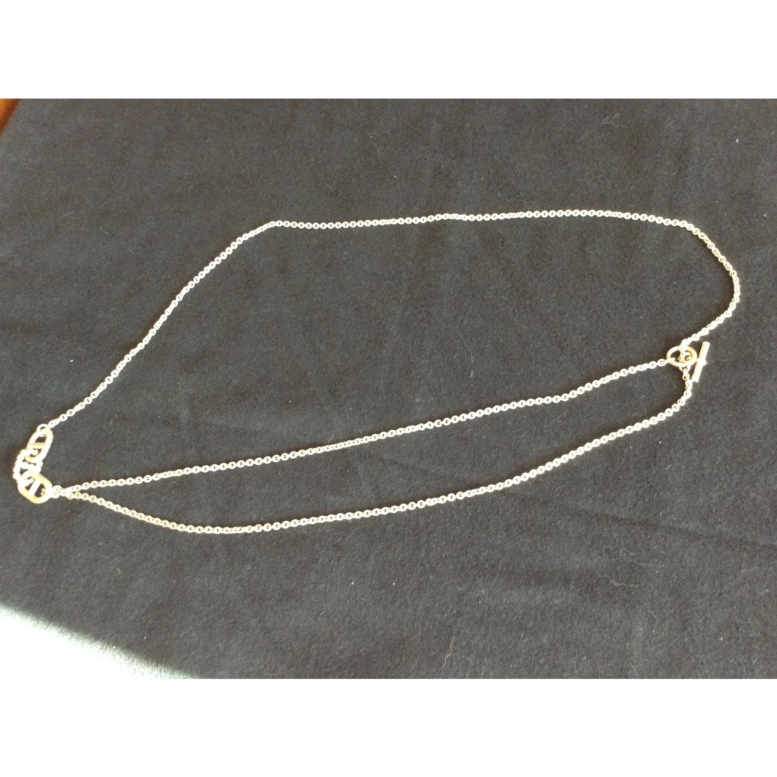 Hermès Sautoir Argenté 10 Hermès Sautoir Argenté – Image 10