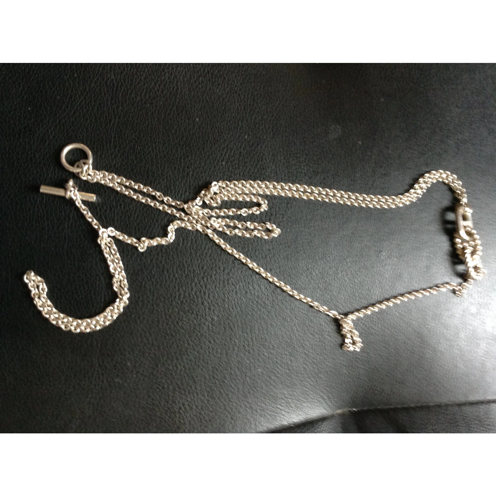 Hermès Sautoir Argenté 5 Hermès Sautoir Argenté – Image 5