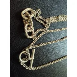 Hermès Sautoir Argenté 16 Hermès Sautoir Argenté -Collier Soldes 26592 7