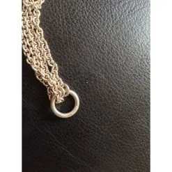 Hermès Sautoir Argenté 17 Hermès Sautoir Argenté -Collier Soldes 26592 8