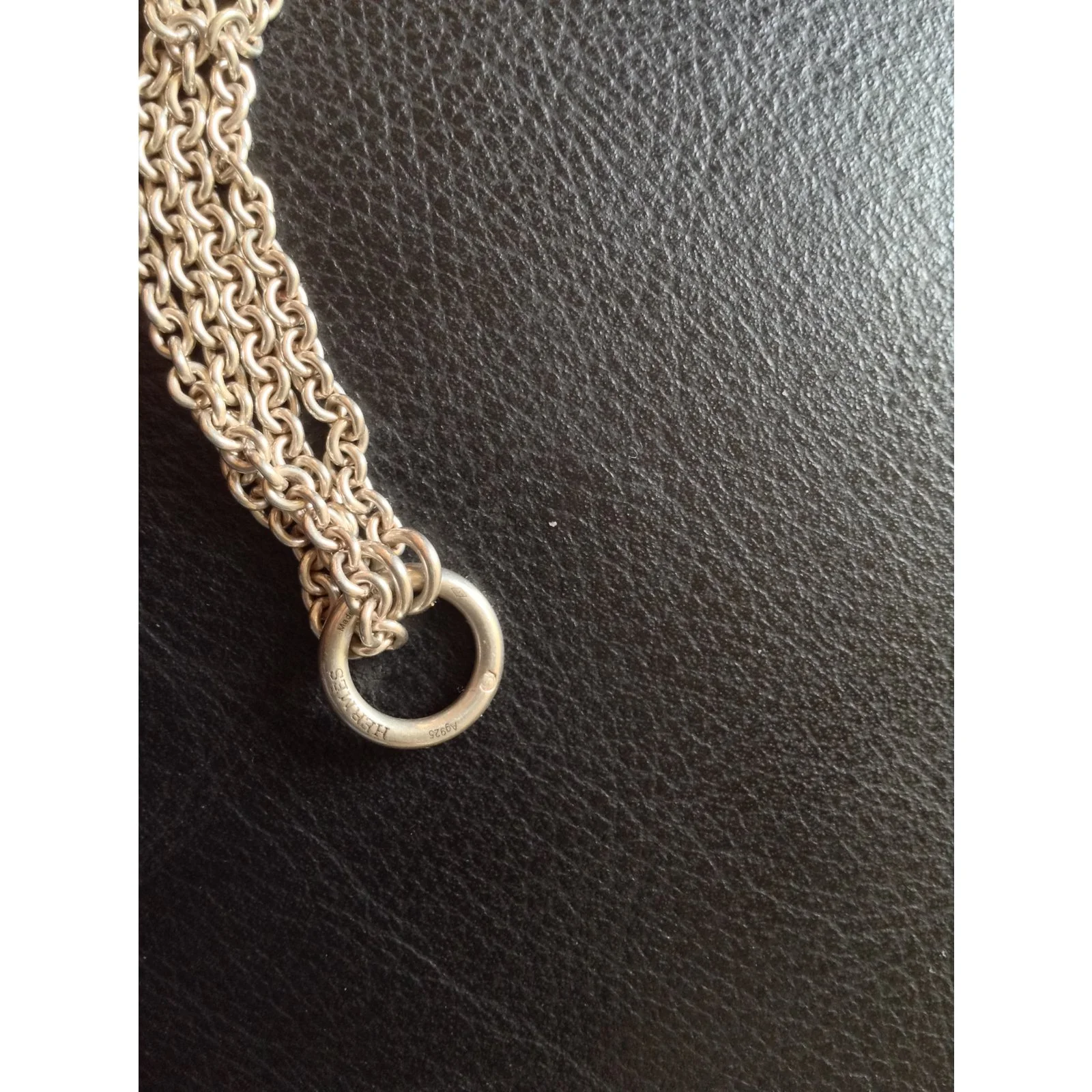 Hermès Sautoir Argenté 8 Hermès Sautoir Argenté – Image 8