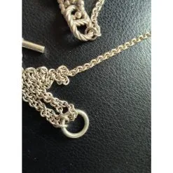 Hermès Sautoir Argenté 18 Hermès Sautoir Argenté -Collier Soldes 26592 9