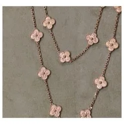 Van Cleef & Arpels Vintage Alhambra Doré 10 Van Cleef & Arpels Vintage Alhambra Doré -Collier Soldes 274383 4
