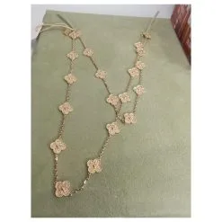 Van Cleef & Arpels Vintage Alhambra Doré 11 Van Cleef & Arpels Vintage Alhambra Doré -Collier Soldes 274383 5