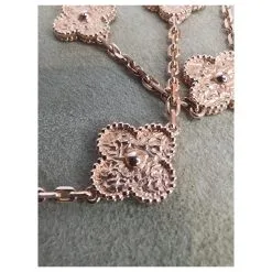 Van Cleef & Arpels Vintage Alhambra Doré 12 Van Cleef & Arpels Vintage Alhambra Doré -Collier Soldes 274383 6