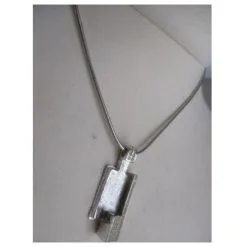 Autre Marque Pendentifs Argenté -Collier Soldes 279683 4