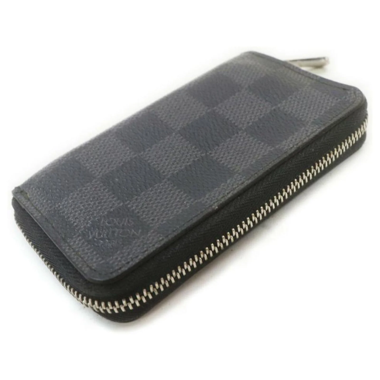 Louis Vuitton Damier Graphite Zippy Coin Wallet Zip Around Compact 9 Louis Vuitton Damier Graphite Zippy Coin Wallet Zip Around Compact â Image 9