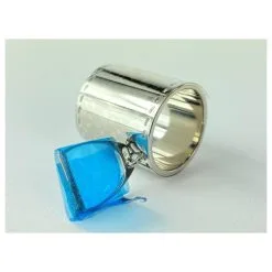 Ring Hermès Écharpe à Mors De Cheval à Motif étrier Argenté Avec Bague étole Châle 42Herl1125 -Collier Soldes 294586 7