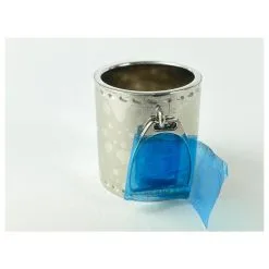 Ring Hermès Écharpe à Mors De Cheval à Motif étrier Argenté Avec Bague étole Châle 42Herl1125 -Collier Soldes 294586 8