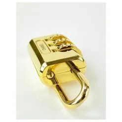 Louis Vuitton Serrure à Combinaison En Or Ultra Rare CC 33ccl1125 -Collier Soldes 294599 6