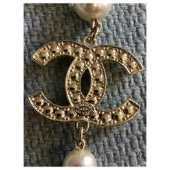 Chanel Colliers Longs Blanc 17 Chanel Colliers Longs Blanc -Collier Soldes 299624 8