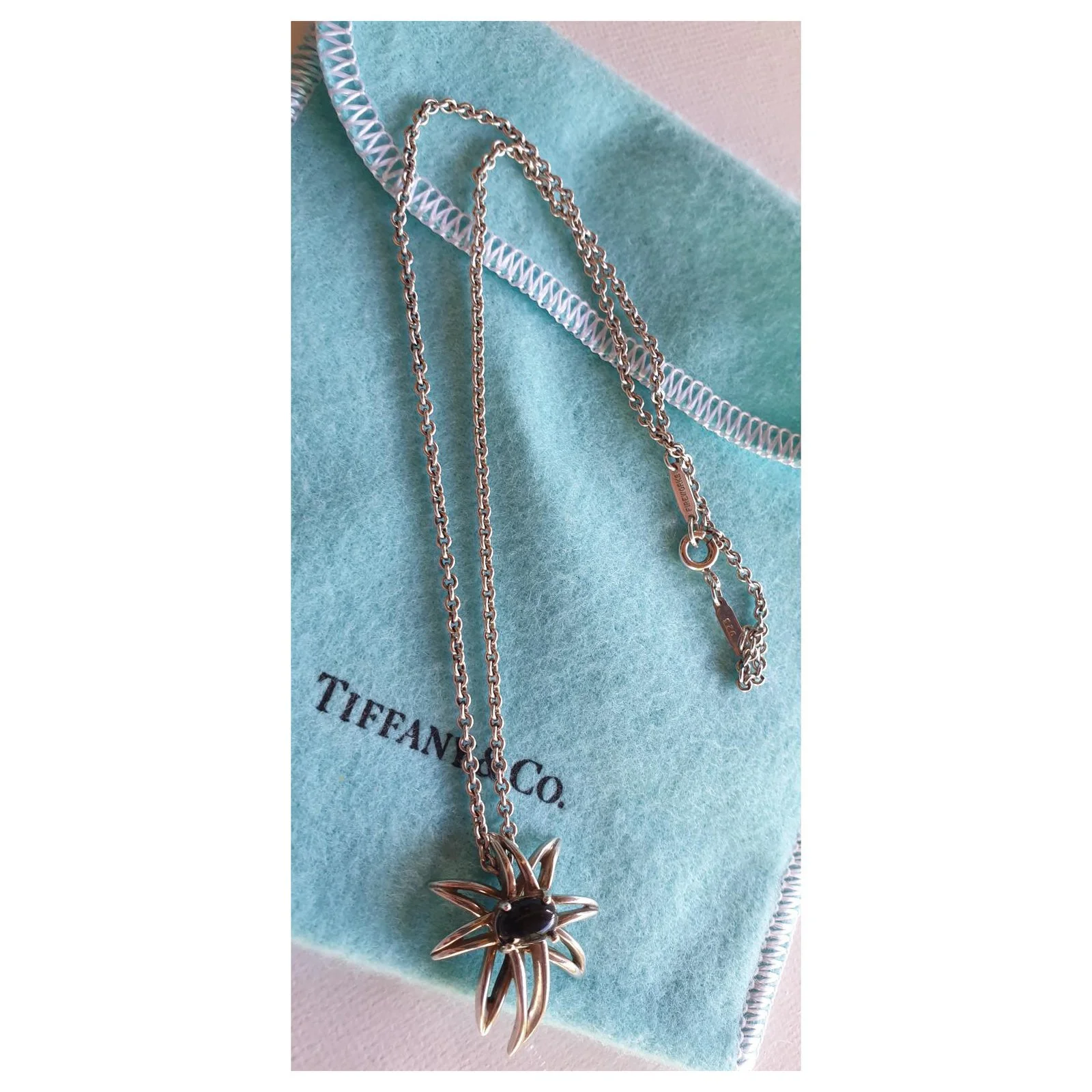 Tiffany & Co. Tiffany & Co Fireworks Noir Argenté 2 Tiffany & Co. Tiffany & Co Fireworks Noir Argenté – Image 2