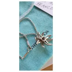 Tiffany & Co. Tiffany & Co Fireworks Noir Argenté 7 Tiffany & Co. Tiffany & Co Fireworks Noir Argenté -Collier Soldes 300729 3