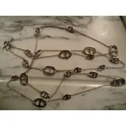 Autre Marque Sautoir Argenté -Collier Soldes 30124 3