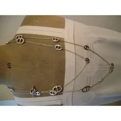 Autre Marque Sautoir Argenté -Collier Soldes 30124 6