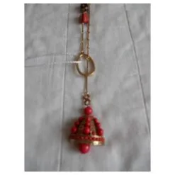 Weekend Max Mara Collier Pendentif Long MAX MARA WEEKEND. Corail Bronze -Collier Soldes 301959 3