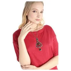 Collier Long Pendentif Weekend MAX MARA Multicolore Bronze -Collier Soldes 306408 8