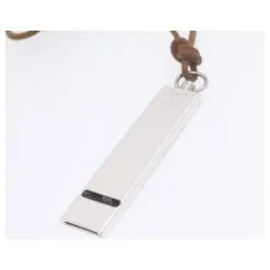 LOUIS VUITTON CUP Sifflet Boussole Collier Pendentif 2définir L'autorisation LV 22136 Argenté -Collier Soldes 334261 4