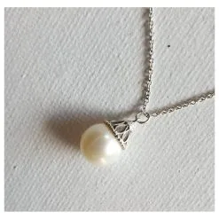 Tiffany & Co. Tiffany & Co Tiffany Ziegfeld Argenté Blanc -Collier Soldes 350715 3