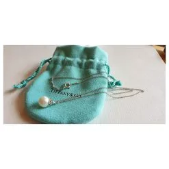 Tiffany & Co. Tiffany & Co Tiffany Ziegfeld Argenté Blanc -Collier Soldes 350715 7