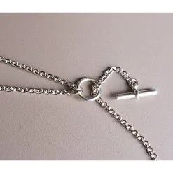 Hermès Chaine D'Ancre Parade Argenté 8 Hermès Chaine D'Ancre Parade Argenté -Collier Soldes 35181 4