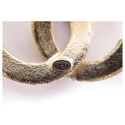 Autres Bijoux NEUF BROCHE CHANEL LOGO CC & STRASS AB5207 EN METAL DORE NEW GOLDEN BROOCH Doré -Collier Soldes 376150 4
